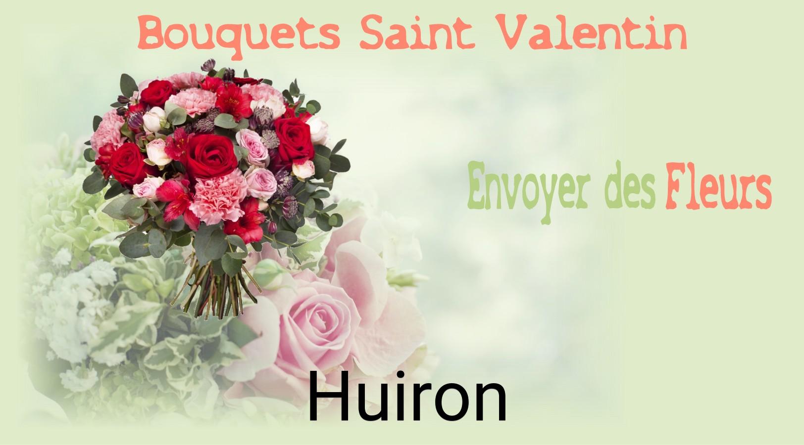 Roses de Saint-Valentin livrées à Huiron